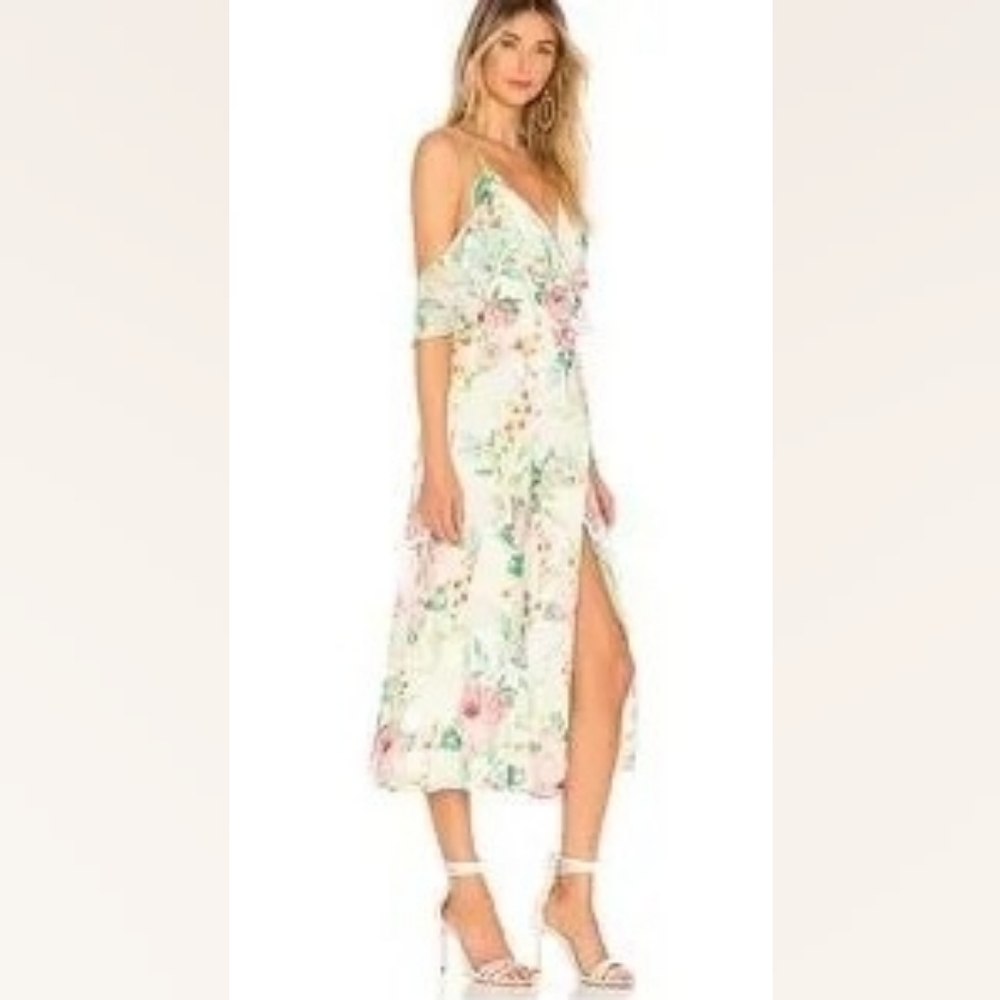 YUMI KIM | $258 Chantelle Floral Midi Dress - Picture 4 of 4